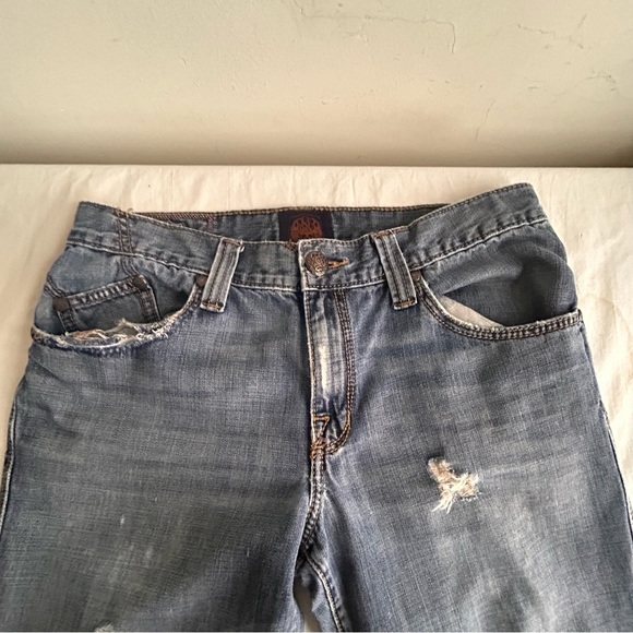 Rock & Republic Men"s Distressed Blue Jeans - Picture 9 of 16